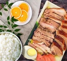 Pork Trotter and Roast Goose Rice