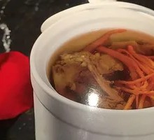 Ginseng Flower Stewed Duck