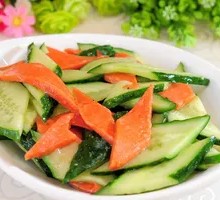 Cucumber and Ham Rice Bowl