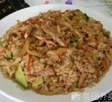 Sliced Pickle and Pork Fried Rice