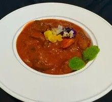 White Curry with Lamb