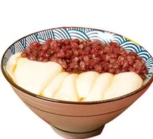 Red Bean Tofu Pudding