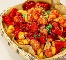 Spicy Chicken with Sesame Twists