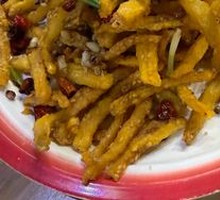 Dry-Fried Lotus Root Strips