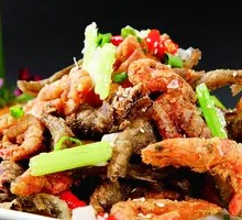 Spicy Small Fish and Shrimp