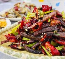 Dry-Fried Beef Strips