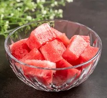 Freshly Cut Watermelon