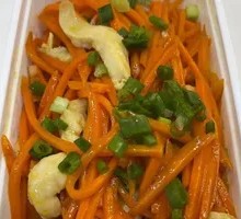 Carrot and Chicken Strips