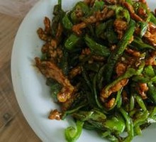 Green Pepper Shredded Pork