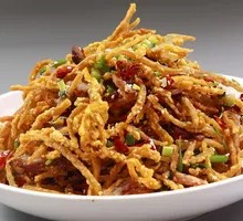 Crispy Sesame Lotus Root Strips