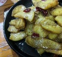 Grilled Potato Slices