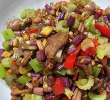Wild Stir-Fried Chicken Offal