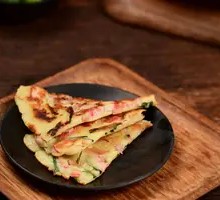 Seafood Scallion Pancake