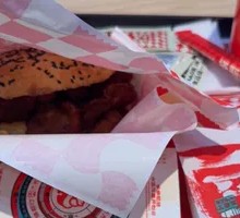 Sour Cabbage BBQ Burger