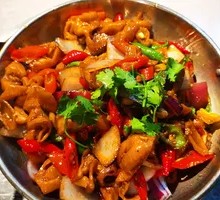 Spicy Braised Pork Intestines