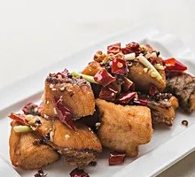 Fried Fish with Glutinous Rice Balls