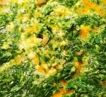 Preserved Meat and Wild Chives Stewed with Eggs