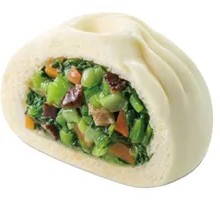 Mushroom and Bok Choy Dumplings