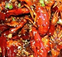 Stir-Fried Large Shrimp in Oil