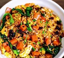 Old Dry Bean Sauce Ham and Egg