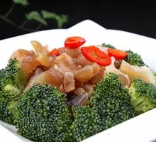 Braised Pork Belly with Broccoli