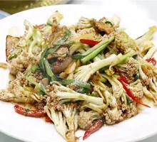 Stir-Fried Organic Cauliflower