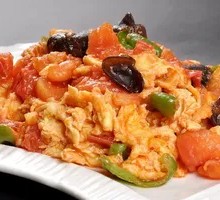 Scrambled Eggs with Tomatoes