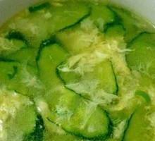 Cucumber and Egg Soup