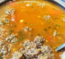 Tomato and Meatball Soup
