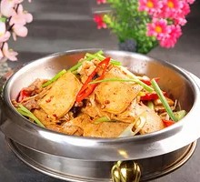 Spicy Pot-Braised Tofu with Leaves