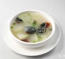 Century Egg and Winter Melon Soup