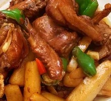 Stewed Chicken with Potatoes