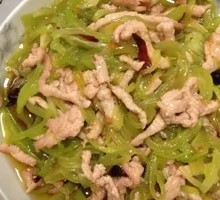 Bamboo Shoots with Pork Strips