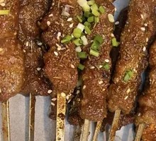 Charcoal-Grilled Xinjiang Lamb Skewers