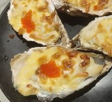 Baked Oysters with Cheese