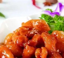 Sweet and Sour Pork with Boiled Rice