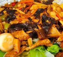 Fish Flavor Pork Stir-Fry Boiled Rice