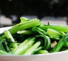 Stir-fried Bok Choy Stems