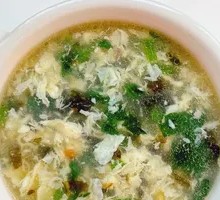 Seaweed and Egg Soup