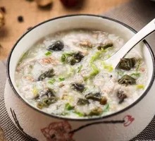 Century Egg and Pork Porridge