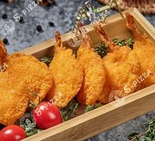 Golden Butterfly Shrimp