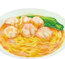 Fresh Shrimp Wonton Noodles