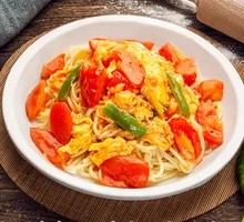 番茄鸡蛋炒拉面