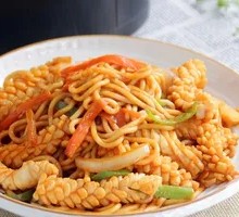 Refreshing Squid Noodles