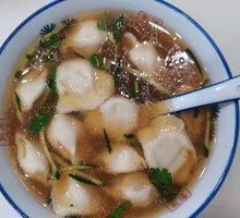 Celery Pork Dumplings in Soup