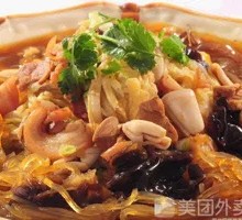 Braised Pork with Glass Noodles