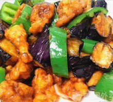 Braised Pork and Eggplant