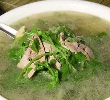 Mutton and Spinach Soup