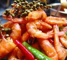 Spicy Stir-Fried Prawns