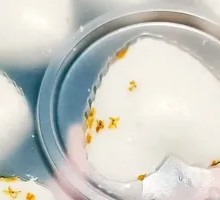 Heart-shaped Sugar Osmanthus Cake